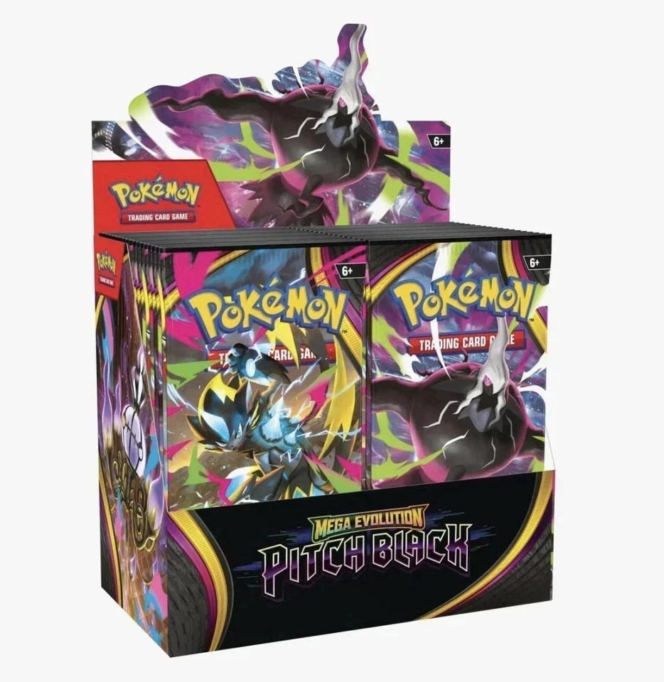 Pokémon TCG: Mega Evolution Pitch Black Booster Display Box (36 Packs)