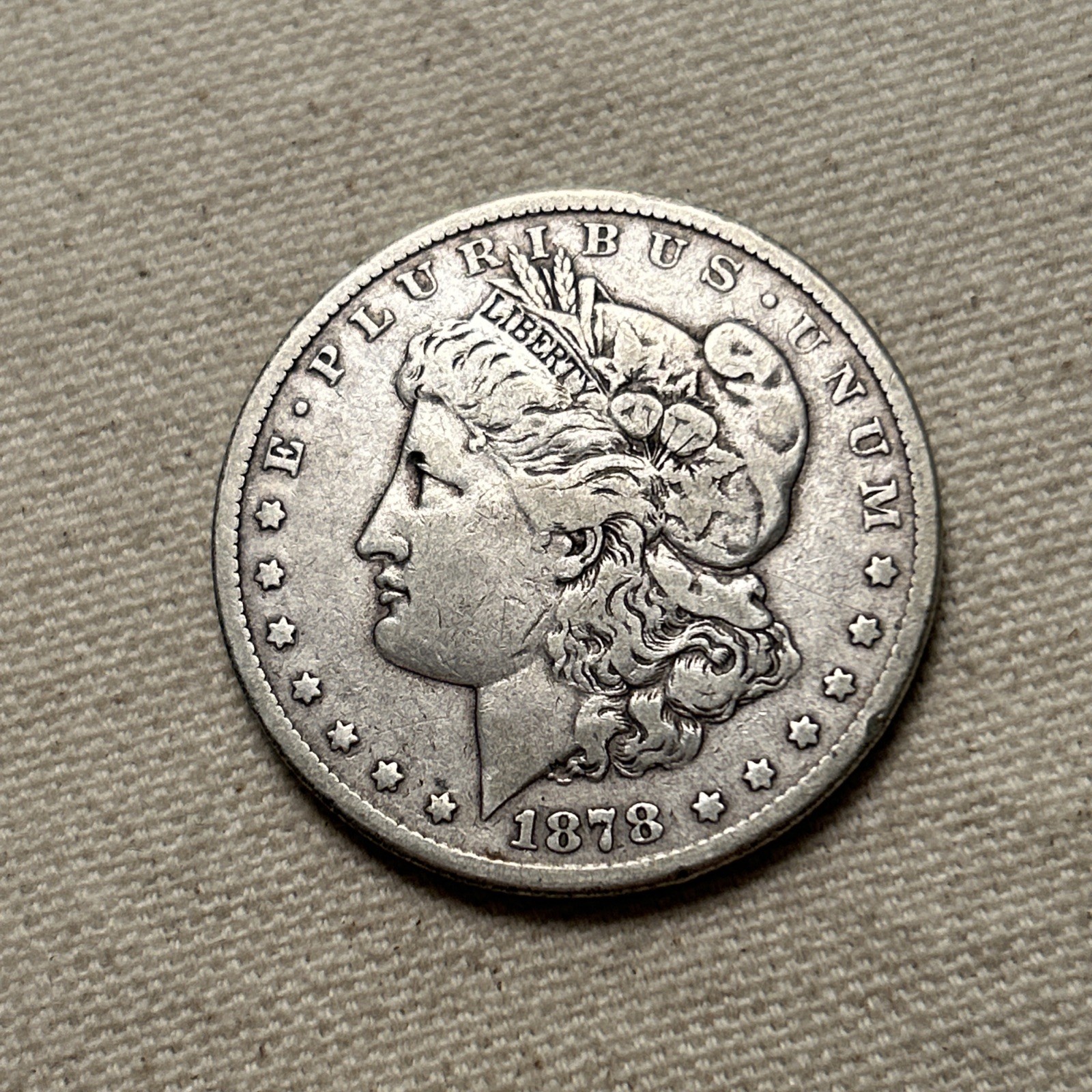 1878-CC $1 CARSON CITY Morgan Dollar Key Date #PR64