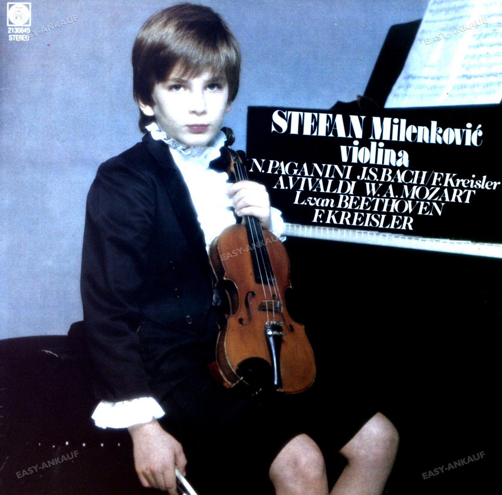 Stefan Milenković - Violina LP 1985 (VG+/VG+) \'*
