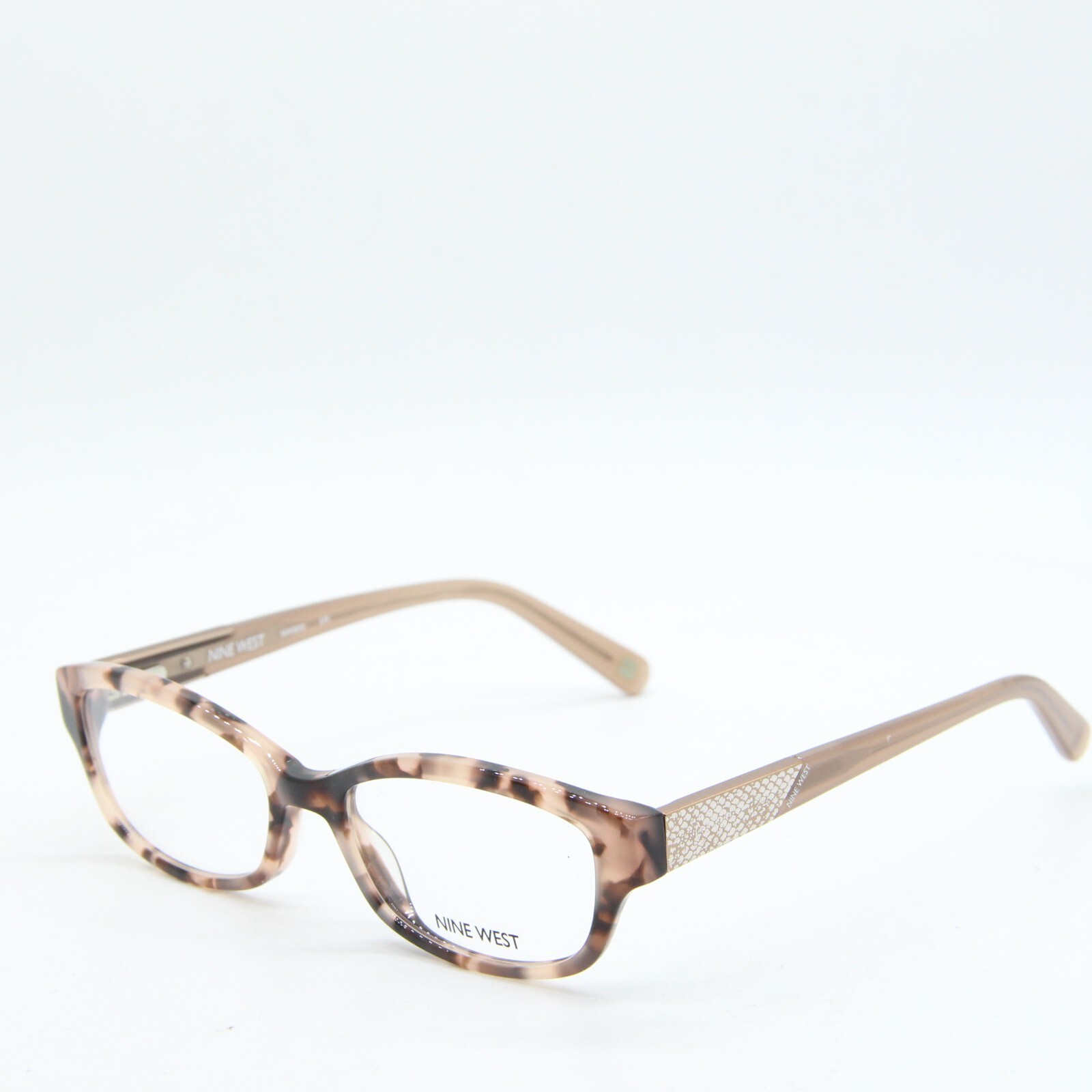 NEW NINE WEST NW5072 674 TARTLE BEIGE AUTHENTIC EYEGLASSES FRAMES 52-17