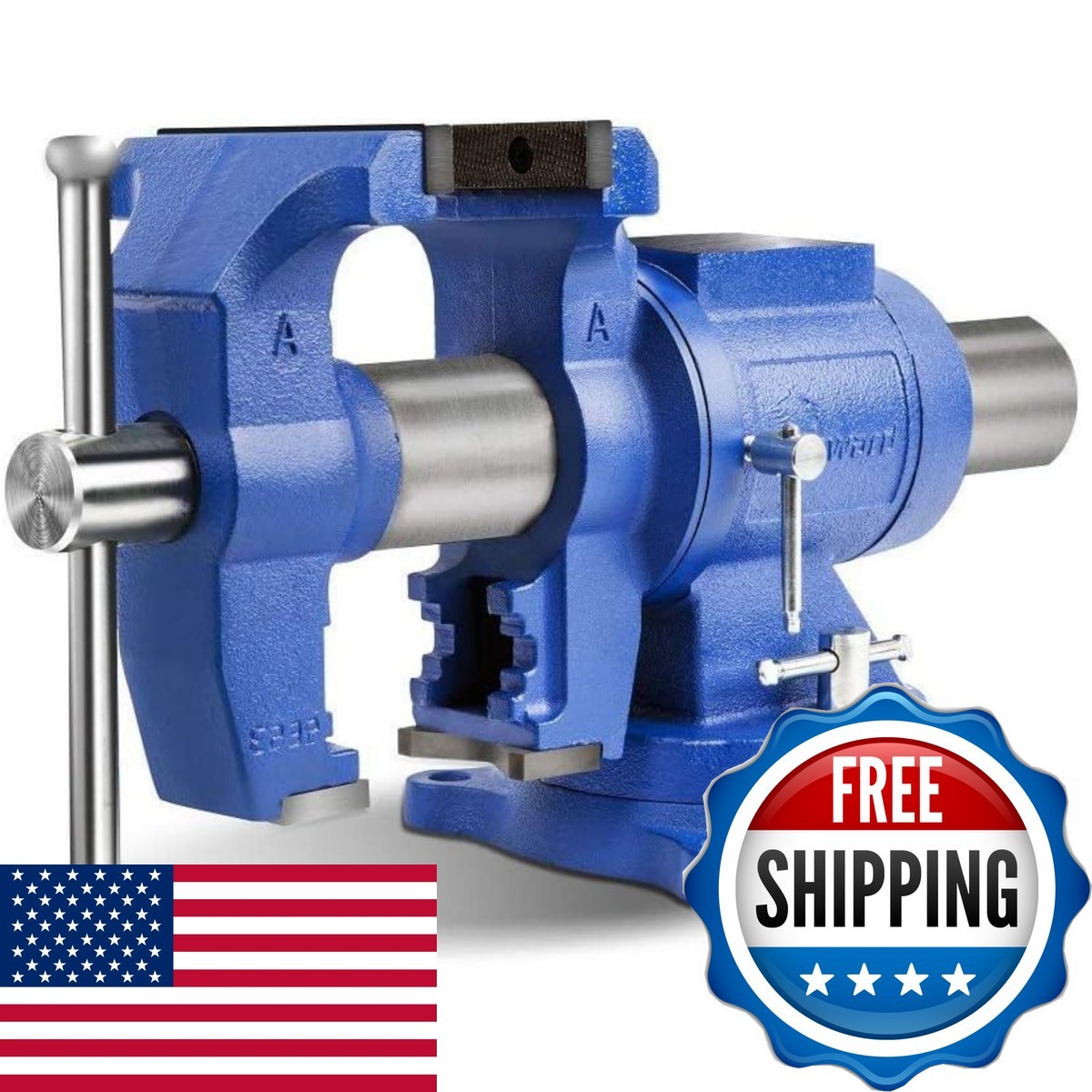Forward DT100 4 Inch Bench Vise with 360° Swivel Base Forward DT100 4 Inch Bench Vise with 360° Swivel Base