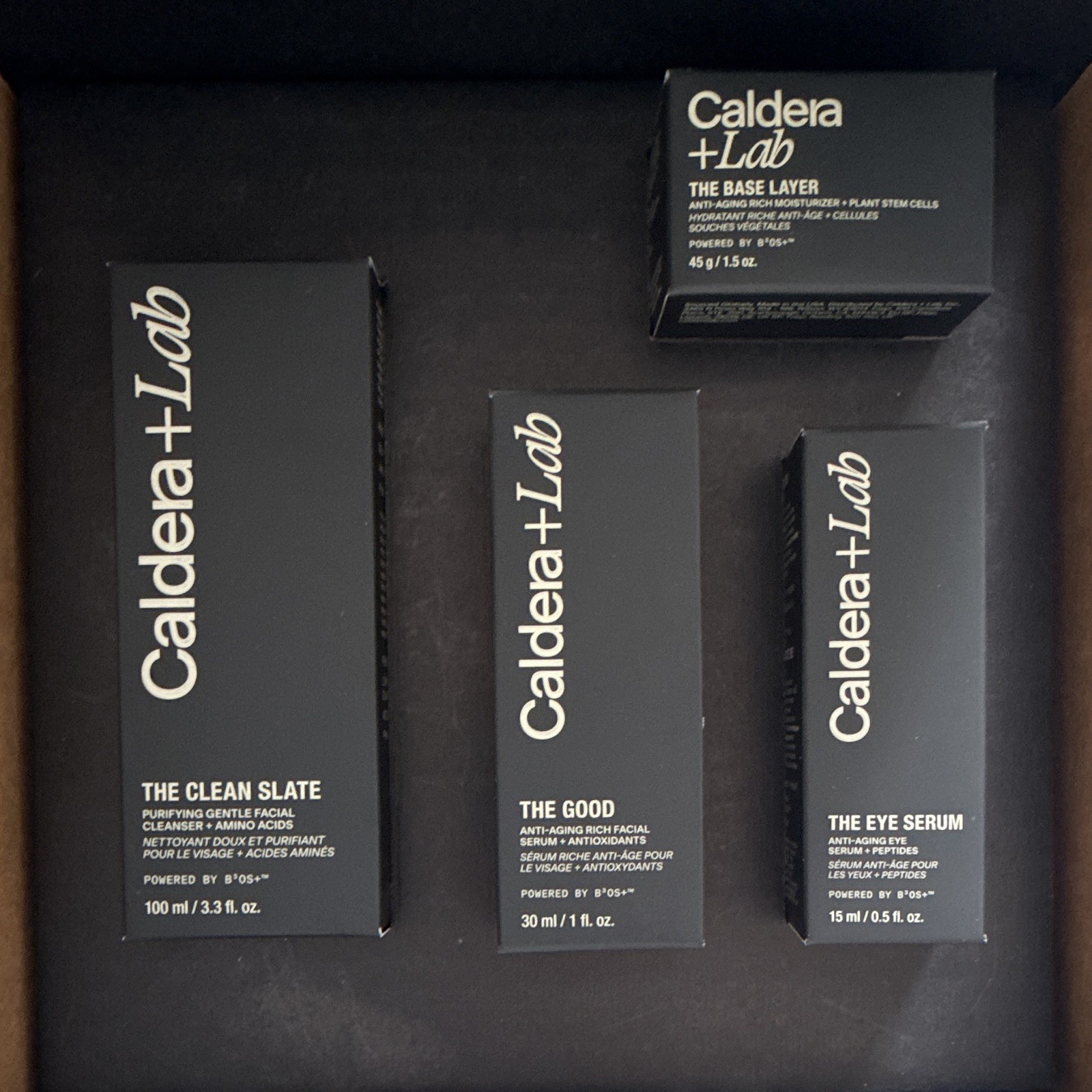 Caldera +Lab Skincare Set Clean Slate, Good Serum & Eye Serum Anti-Aging