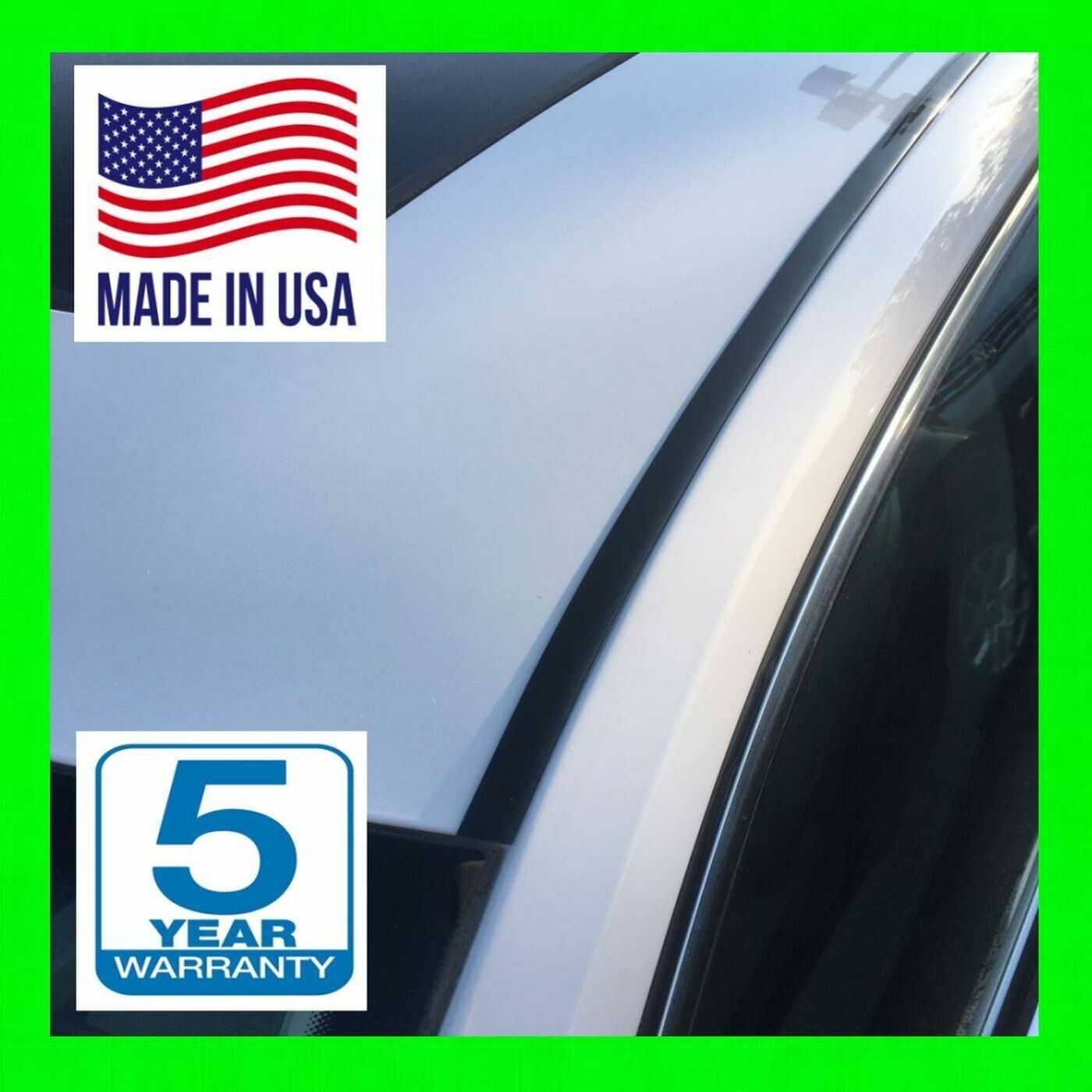 FOR VOLVO BLACK 2PC ROOF TOP TRIM DRIP MOLDINGS COVERS SET 5 YEAR WARRANTY FOR VOLVO BLACK 2PC ROOF TOP TRIM DRIP MOLDINGS COVERS SET 5 YEAR WARRANTY