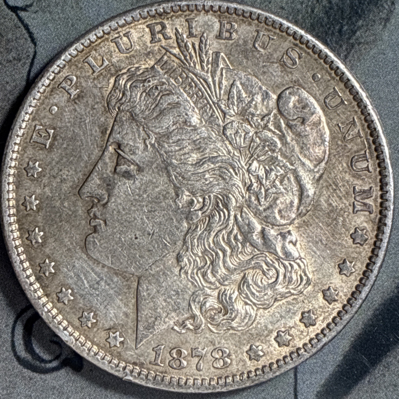 1878 7TF Morgan Silver Dollar ~ 90% Silver $1 ~
