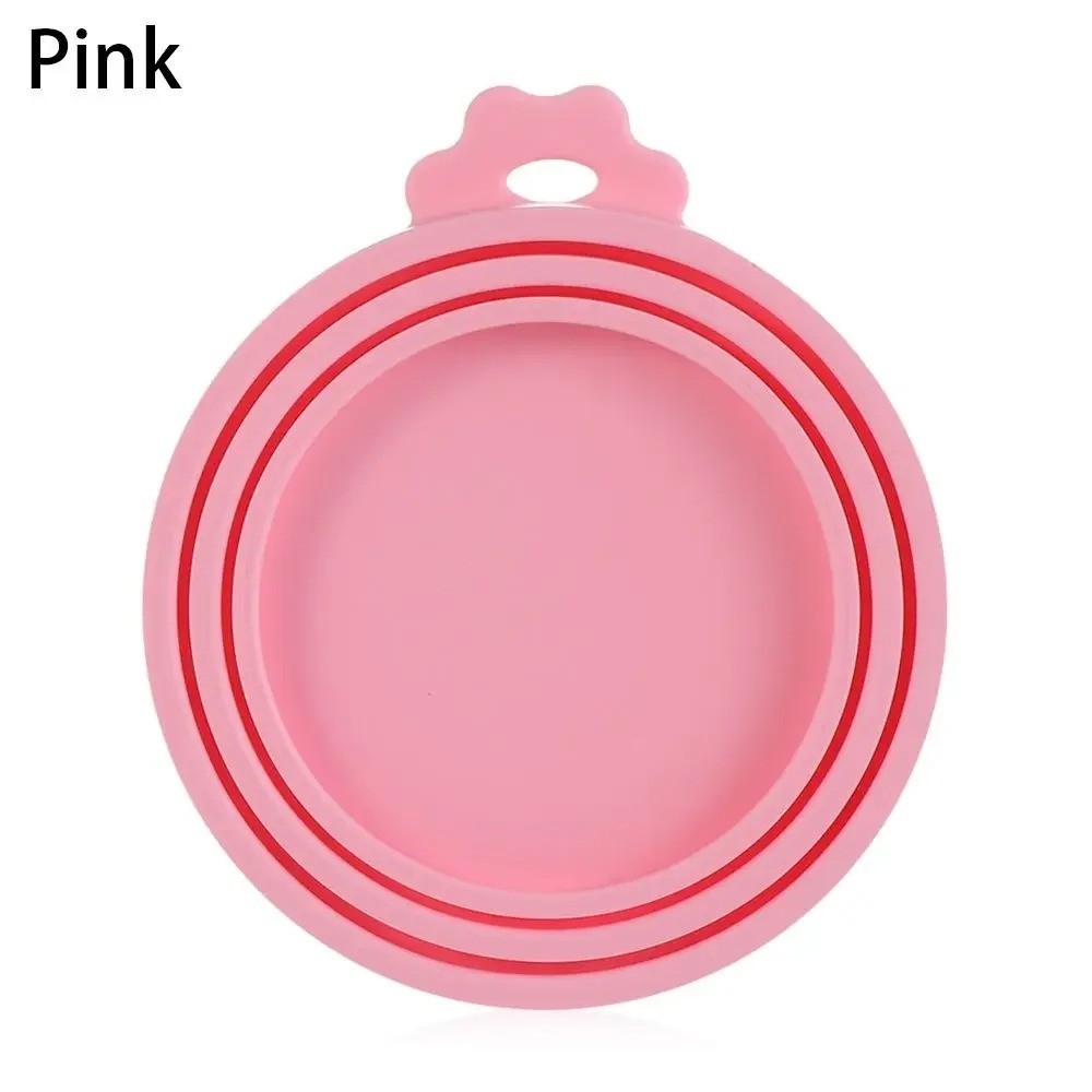 3 Pack Silicone Pet Food Can Covers Universal Dog Cat Lid Safe Easy Open New 3 Pack Silicone Pet Food Can Covers Universal Dog Cat Lid Safe Easy Open New