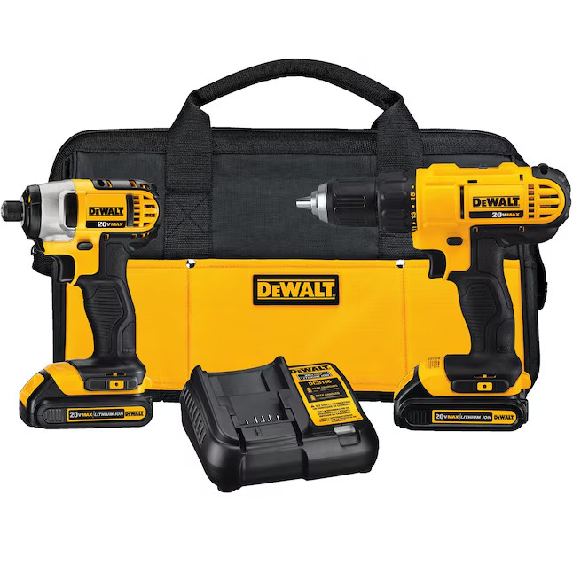 Dewalt 20V Drill & Impact Driver Combo Kit with Case DCK240C2, New in Box Dewalt 20V Drill & Impact Driver Combo Kit with Case DCK240C2, New in Box