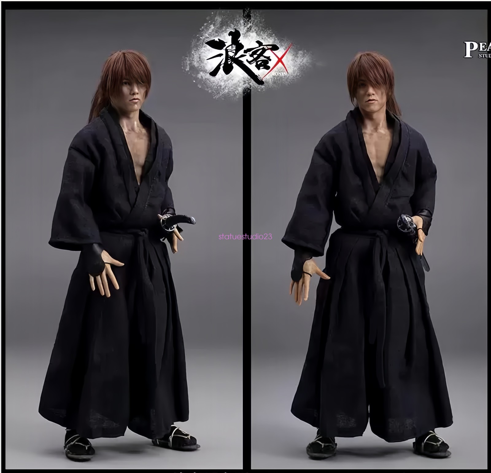 PEAKART STUDIO Rurouni Kenshin Action Figure Model In Stock 1/6 HIMURA KENSHIN