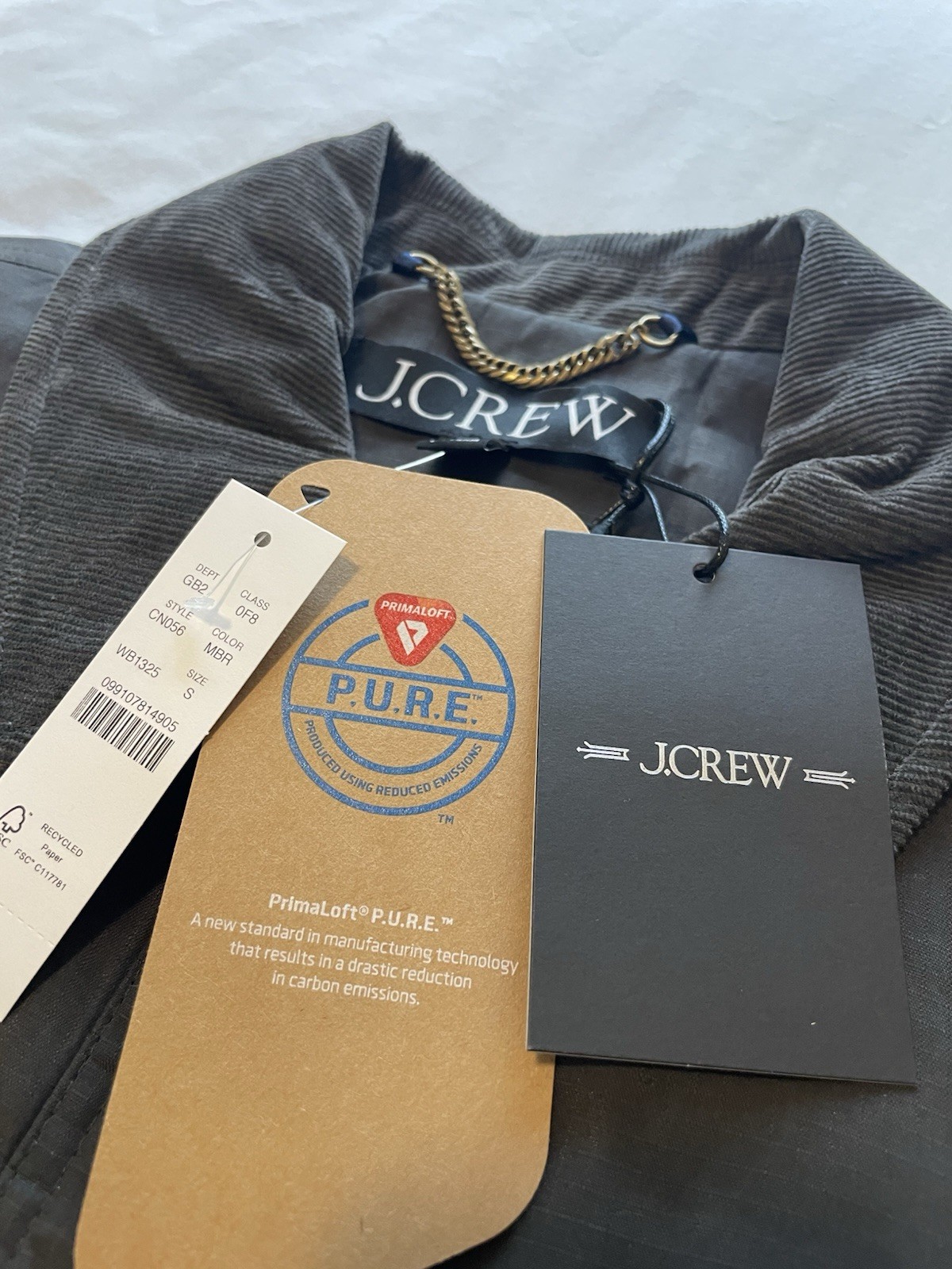 NWT J.Crew Cropped Barn Jacket Ripstop Cotton CN056 Mossy Brown Women’s Size S NWT J.Crew Cropped Barn Jacket Ripstop Cotton CN056 Mossy Brown Women’s Size S