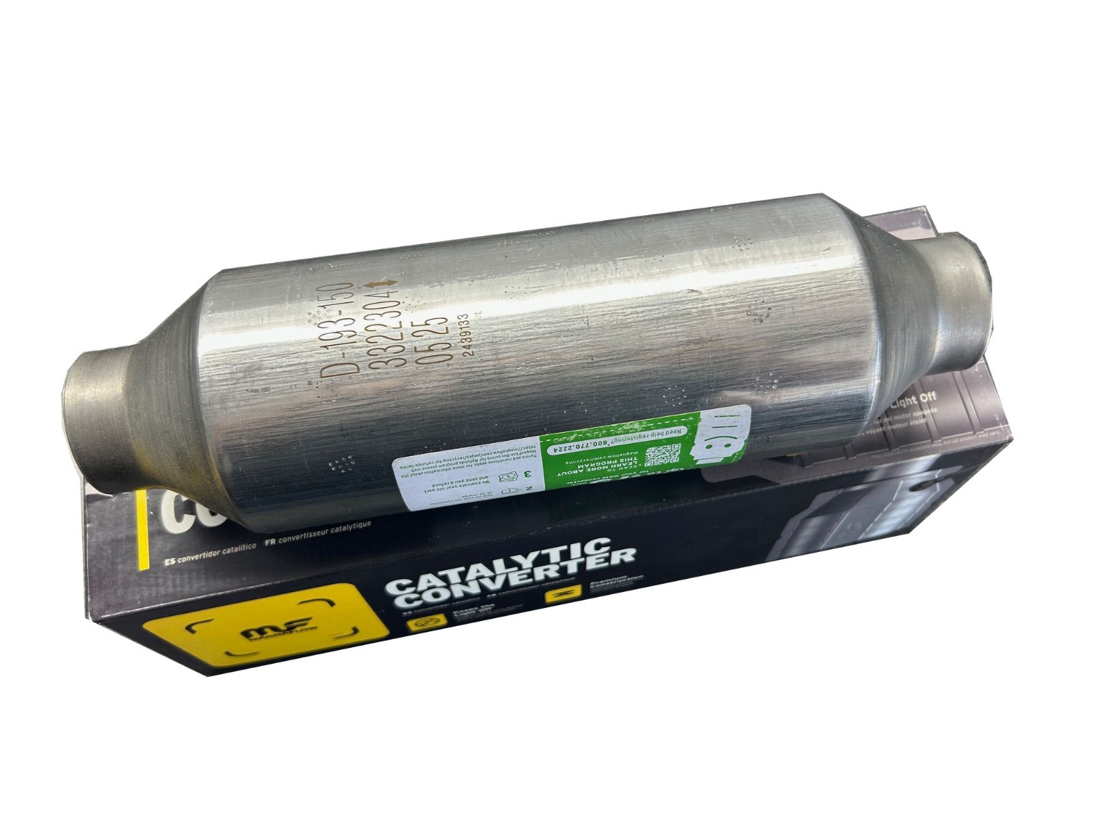 Magnaflow California Grade CARB Compliant Universal Catalytic Converter 2\ Magnaflow California Grade CARB Compliant Universal Catalytic Converter 2\