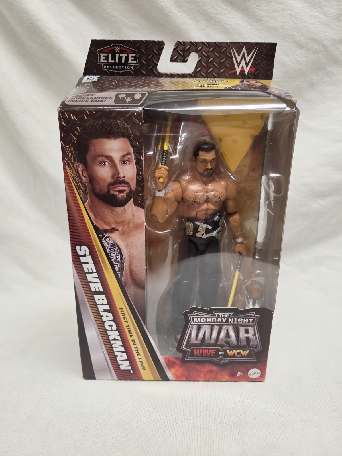 WWE Elite Collection Monday Night War Steve Blackman Action Figure Series 10 WWE Elite Collection Monday Night War Steve Blackman Action Figure Series 10