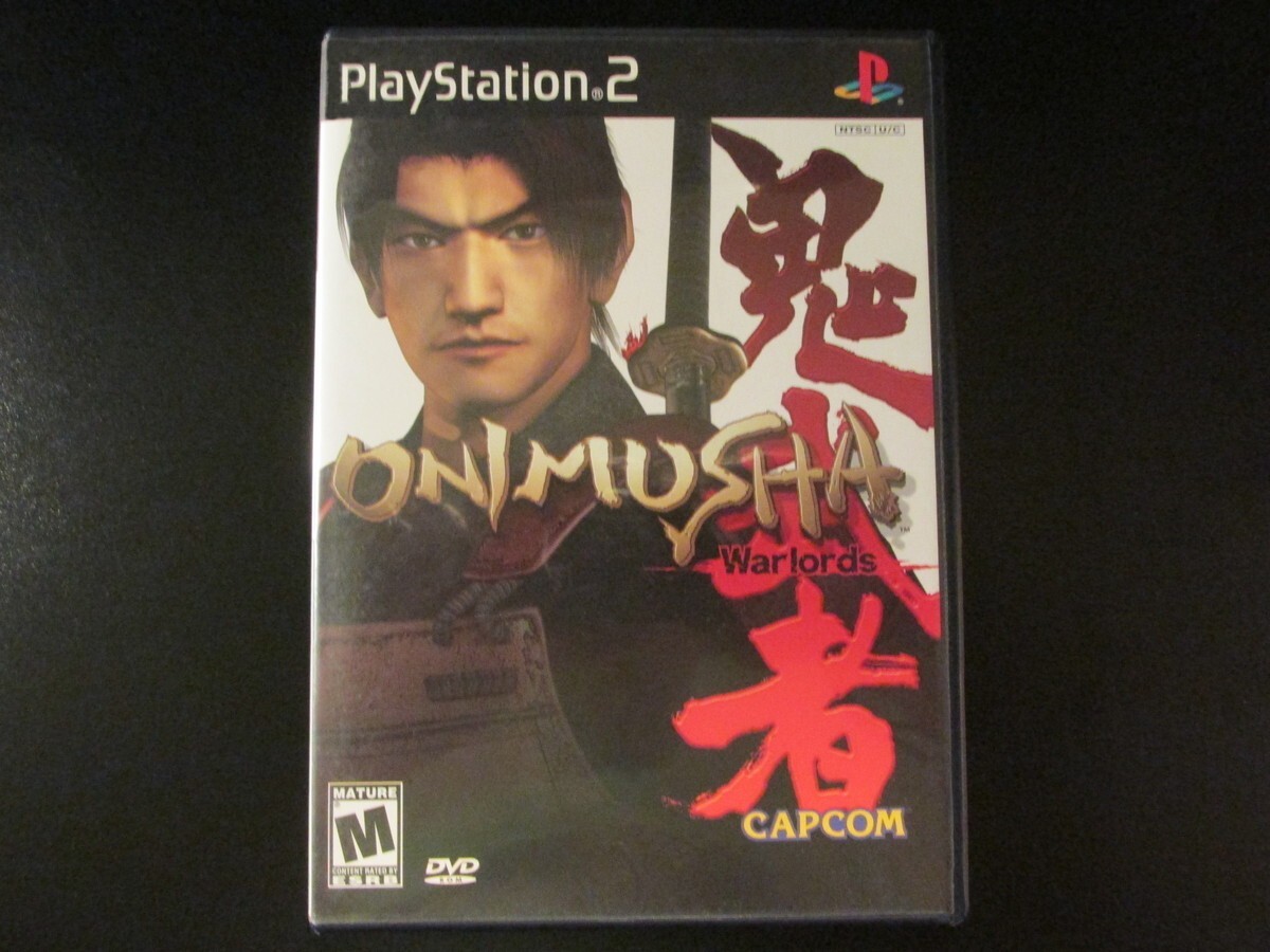 Onimusha Warlords (SONY PlayStation 2 PS2 2001) COMPLETE PRISTINE CONDITION MINT