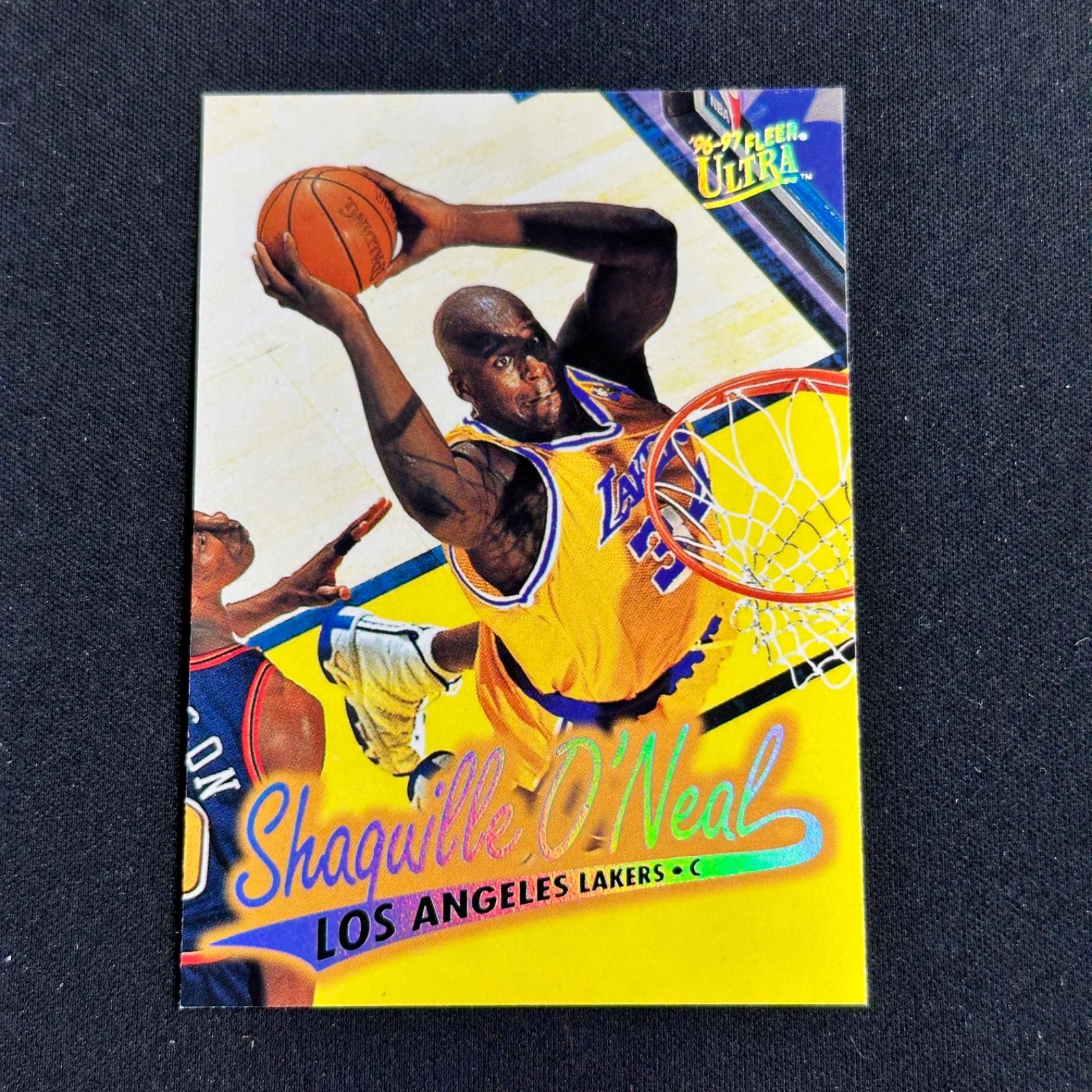 1996-97 Fleer Ultra Shaquille O\'Neal Shaq #204 Lakers 1996-97 Fleer Ultra Shaquille O\'Neal Shaq #204 Lakers