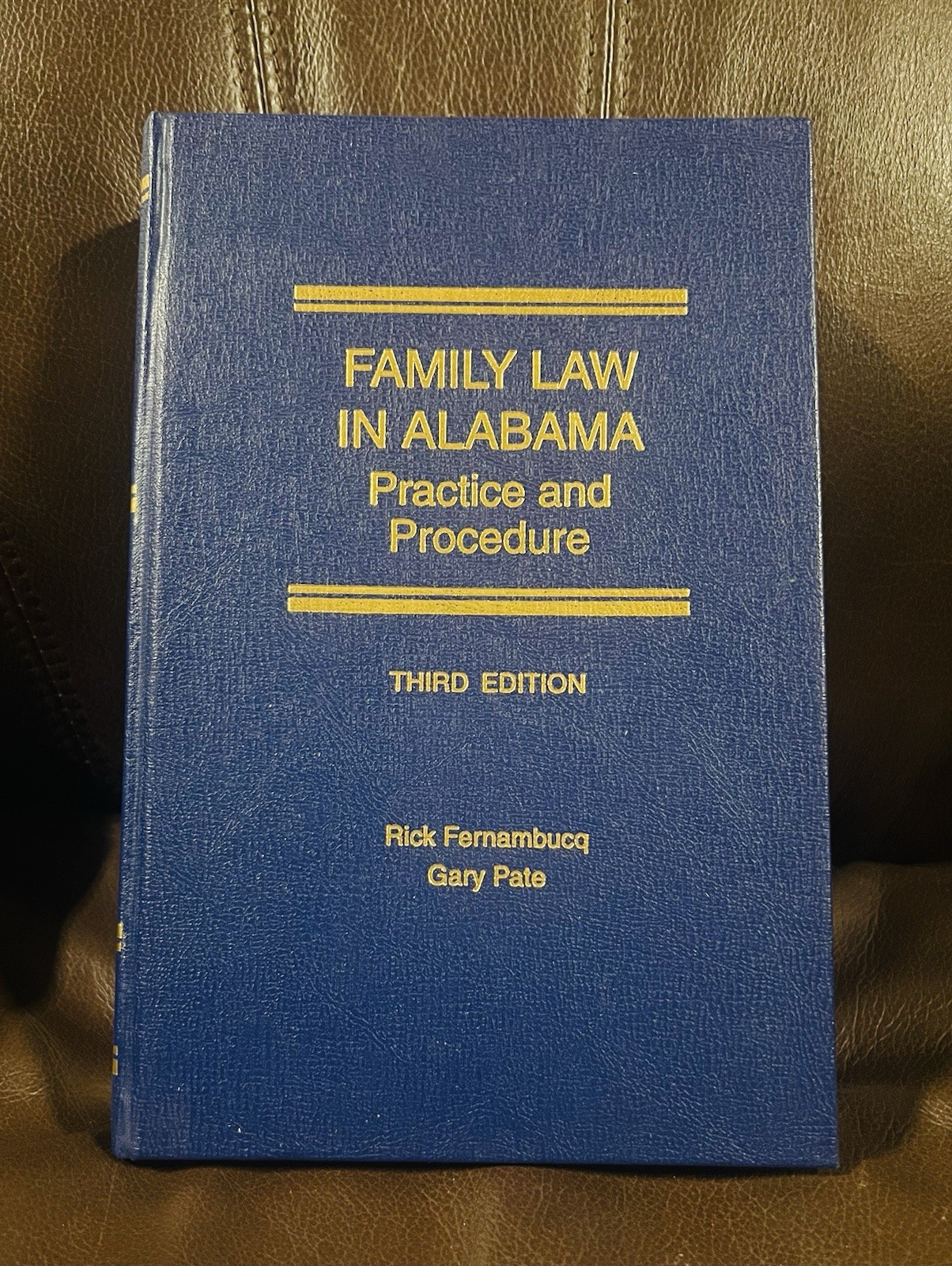 Family Law In Alabama Practice And Procedure Third Edition