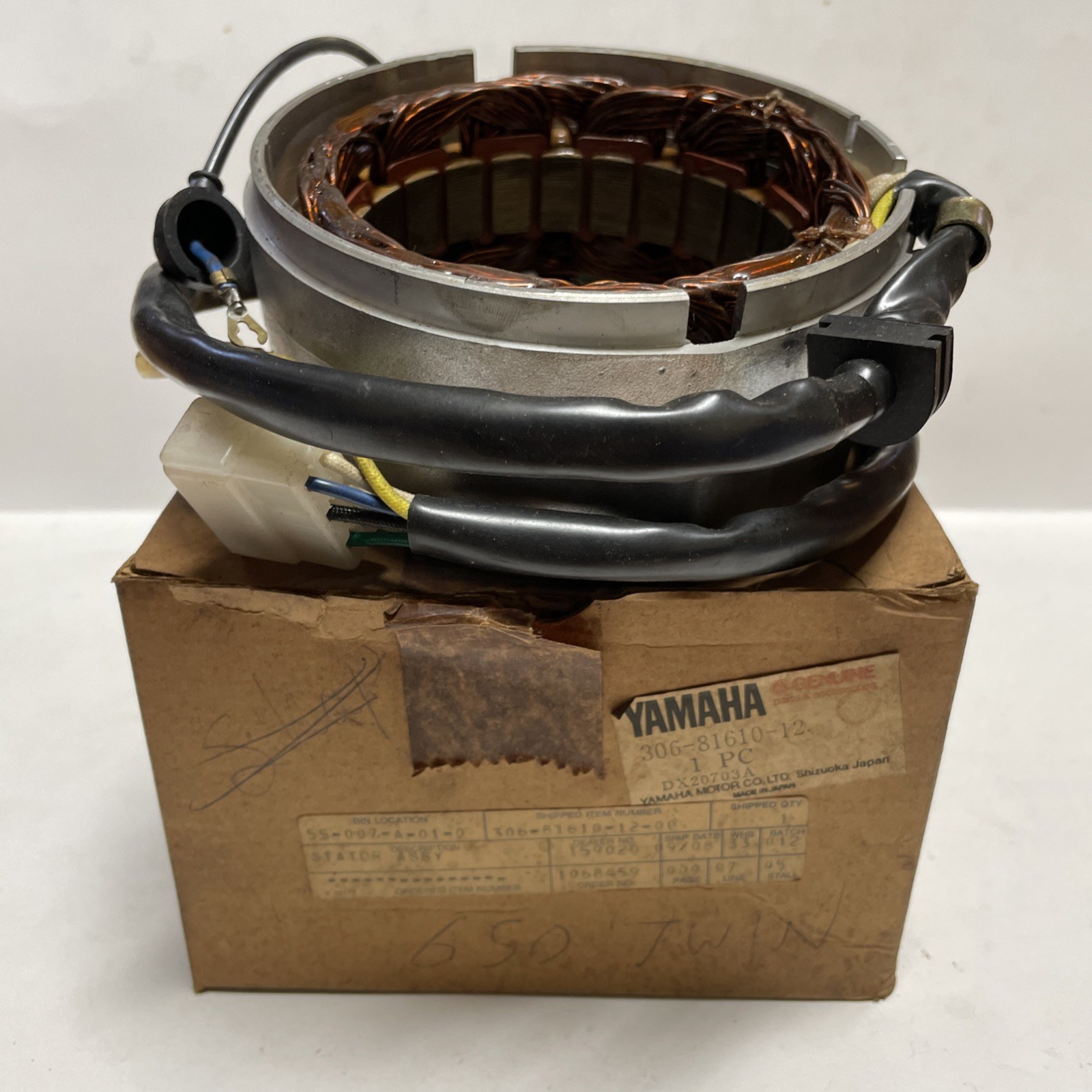 NOS Yamaha XS1 XS2 XS650 TX650 1975-1979 Genuine Stator Generator 306-81610-12