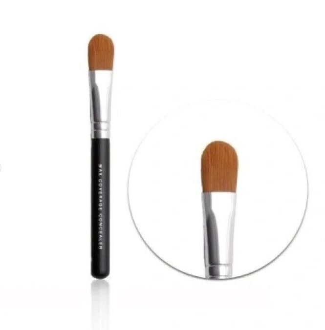 BareMinerals iD|Bare Escentuals Max Coverage Concealer Brush Full Sz NEW Sealed BareMinerals iD|Bare Escentuals Max Coverage Concealer Brush Full Sz NEW Sealed
