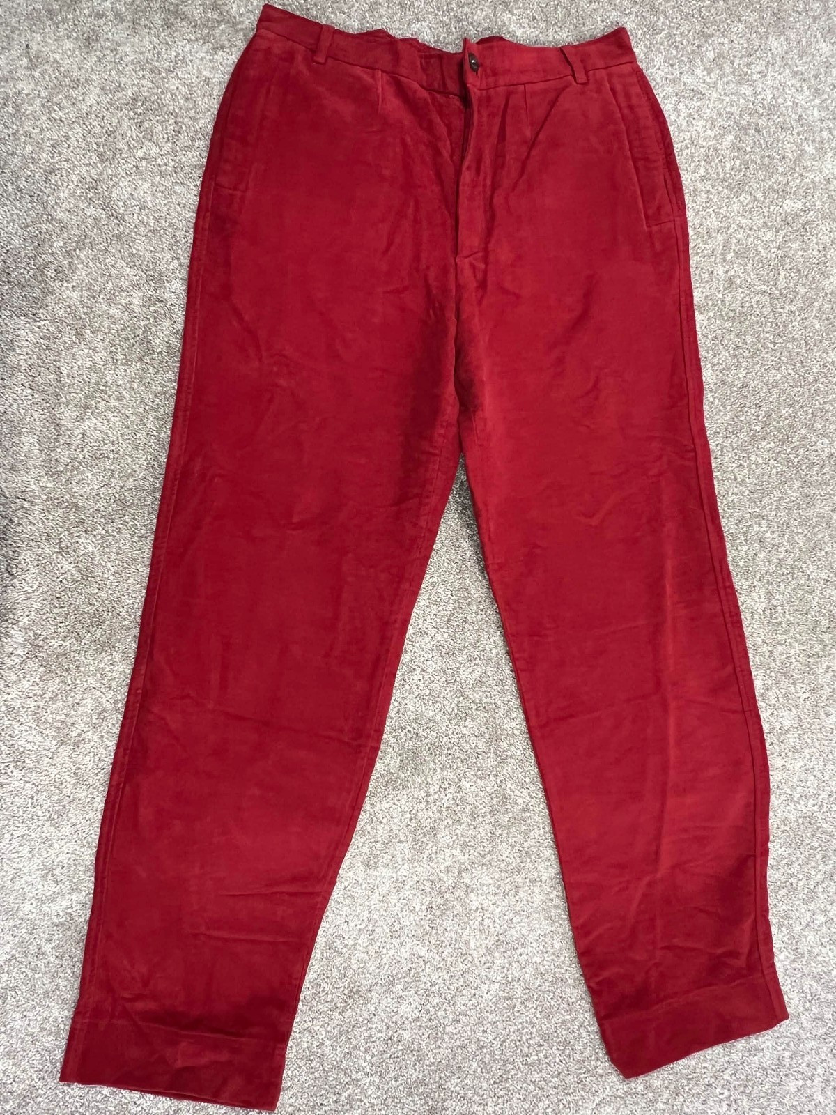 VINTAGE Dolce Gabbana Pants Womens Red IT 36 High Rise US 6 M 29 Trousers Y2k VINTAGE Dolce Gabbana Pants Womens Red IT 36 High Rise US 6 M 29 Trousers Y2k
