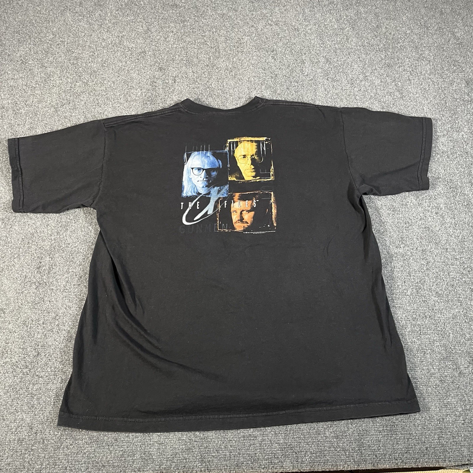 Vintage 1998 X Files Fight The Future Movie Stanley Desantis T Shirt Men\'s Large