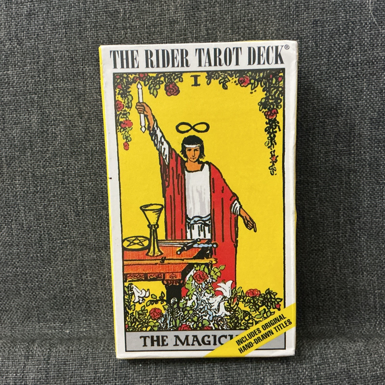 Vintage 1971 The Rider Tarot Deck The Magician Rider Waite Smith 78 Card Deck Vintage 1971 The Rider Tarot Deck The Magician Rider Waite Smith 78 Card Deck