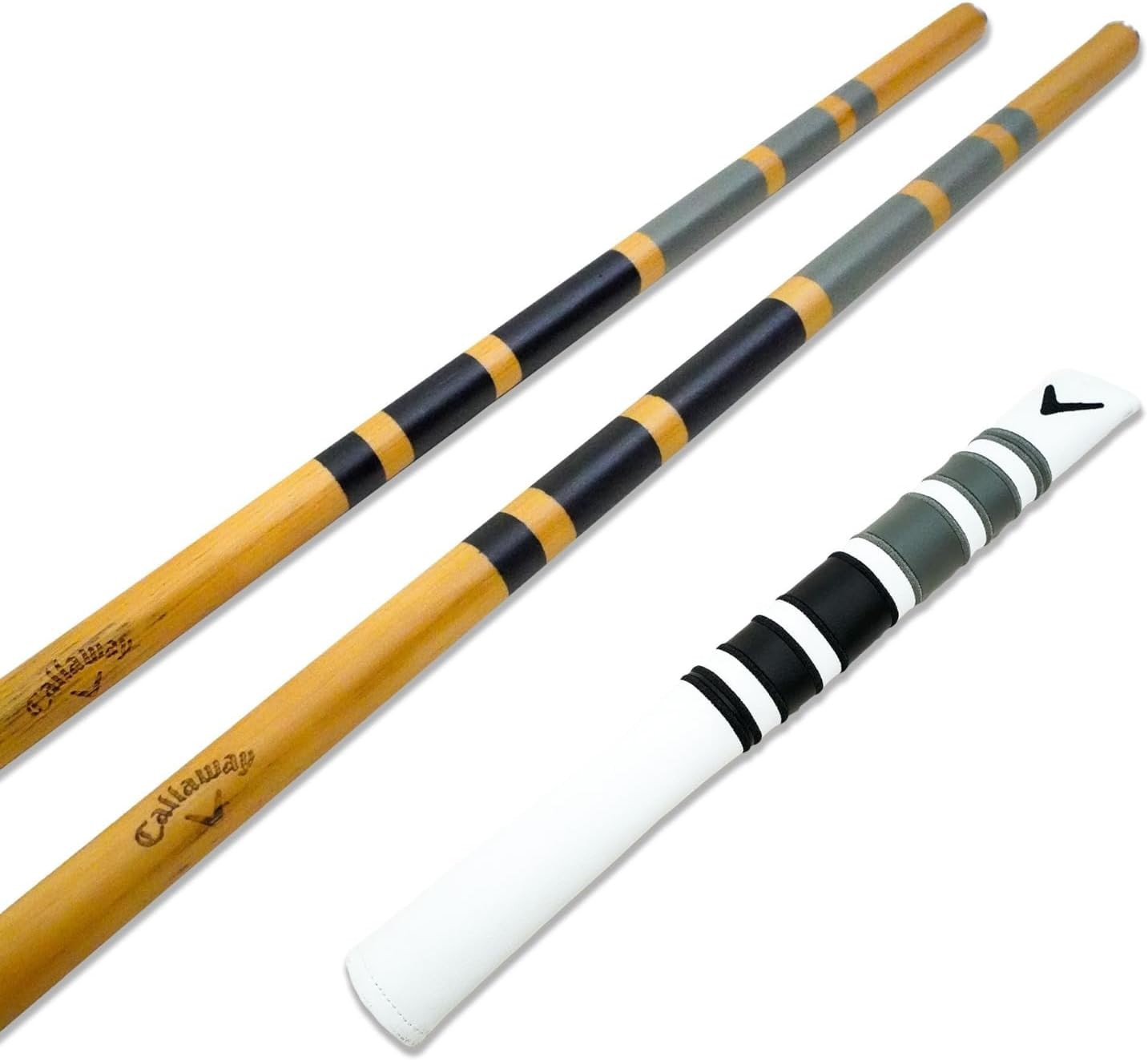 Heritage Wood Golf Alignment Sticks With Cover One Size Heritage Wood Golf Alignment Sticks With Cover One Size