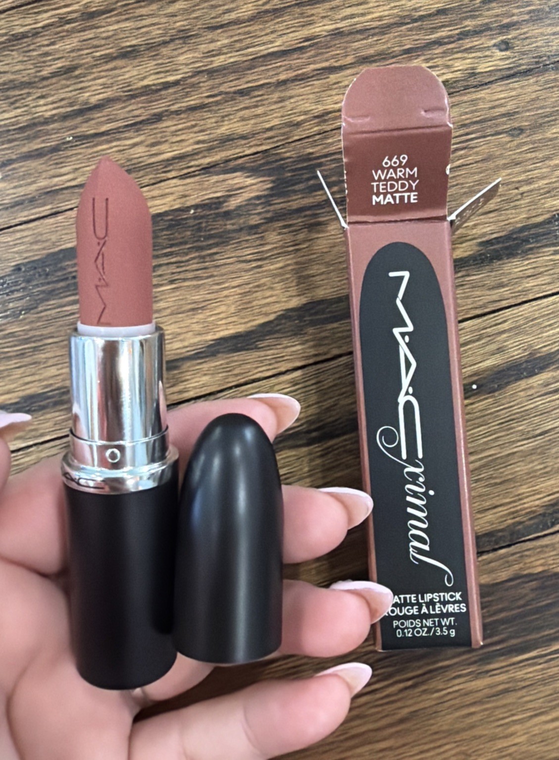 M.A.C Macximal Matte Lipstick - 669 Warm Teddy - 0.12 oz / 30.5 g - New in Box