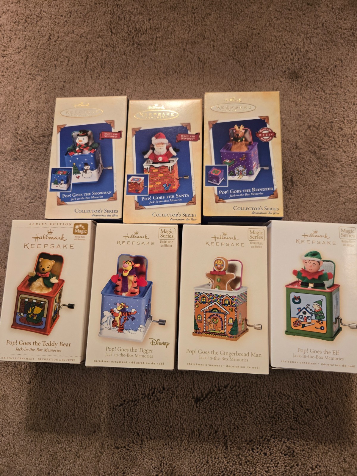 Vintage Lot Of 7 Hallmark 
