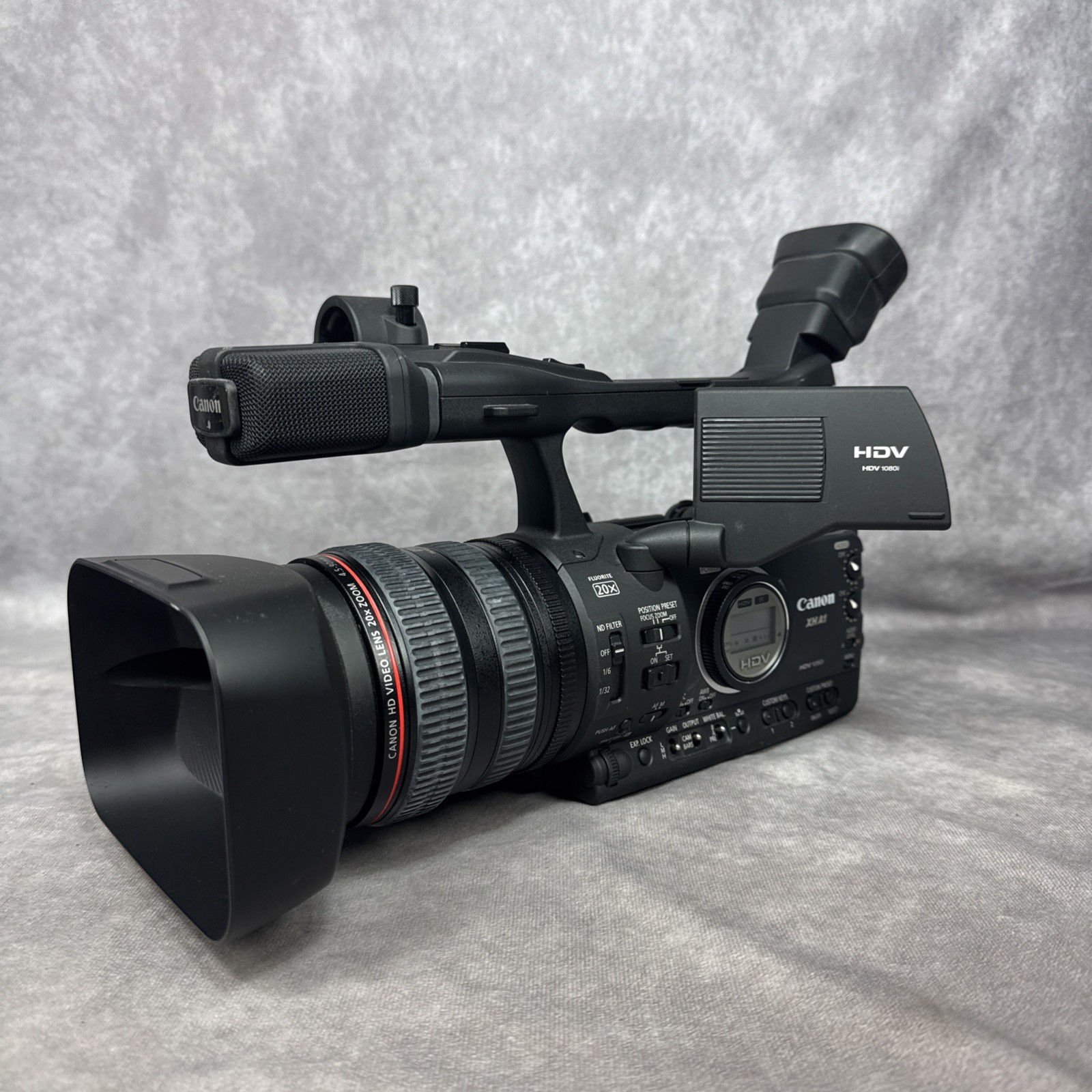 Canon XHA1 HDV Prosumer Camcorder 3239B001 Includes Battery And AC Cables Canon XHA1 HDV Prosumer Camcorder 3239B001 Includes Battery And AC Cables