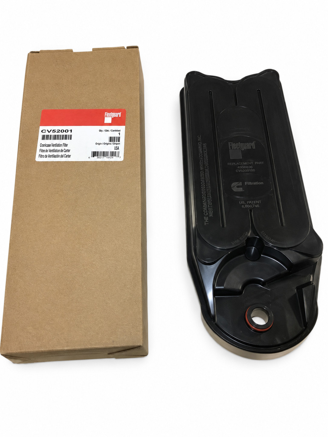 GENUINE Fleetguard Crankcase CCV Filter Cummins 07-20 Dodge Ram 6.7L 2500-5500