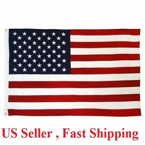 4x6 Ft American Flag w/ Grommets - United States Flag - US Flag - USA America.