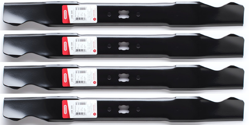 4PK Oregon 198-049 Mulching Blade 21\