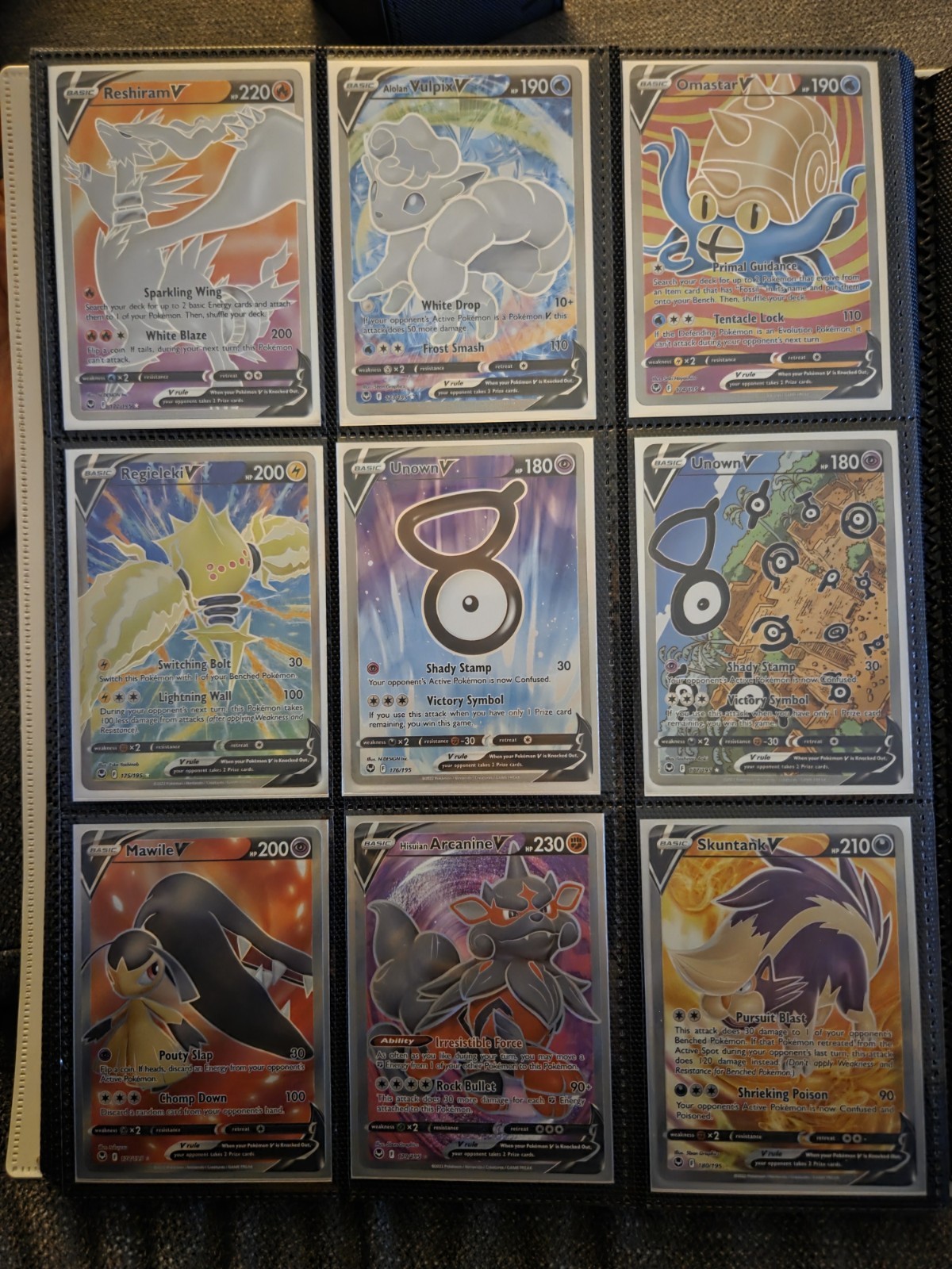 Pokémon TCG Massive Silver Tempest Card Lot. Alt Art, Full Arts, 81 Cards