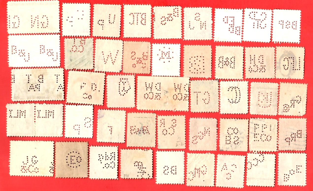 U S PERFIN STAMPS USED worldwide😊 U S PERFIN STAMPS USED worldwide😊