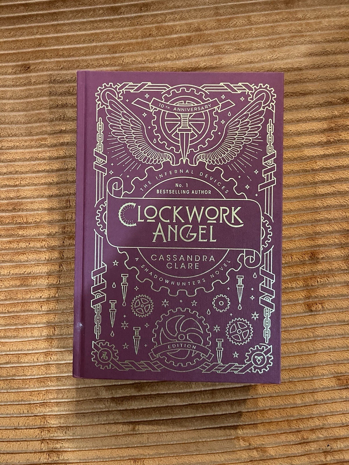 Cassandra Clare Clockwork Angel Hardcover Illustrated 10th Anniv Infernal