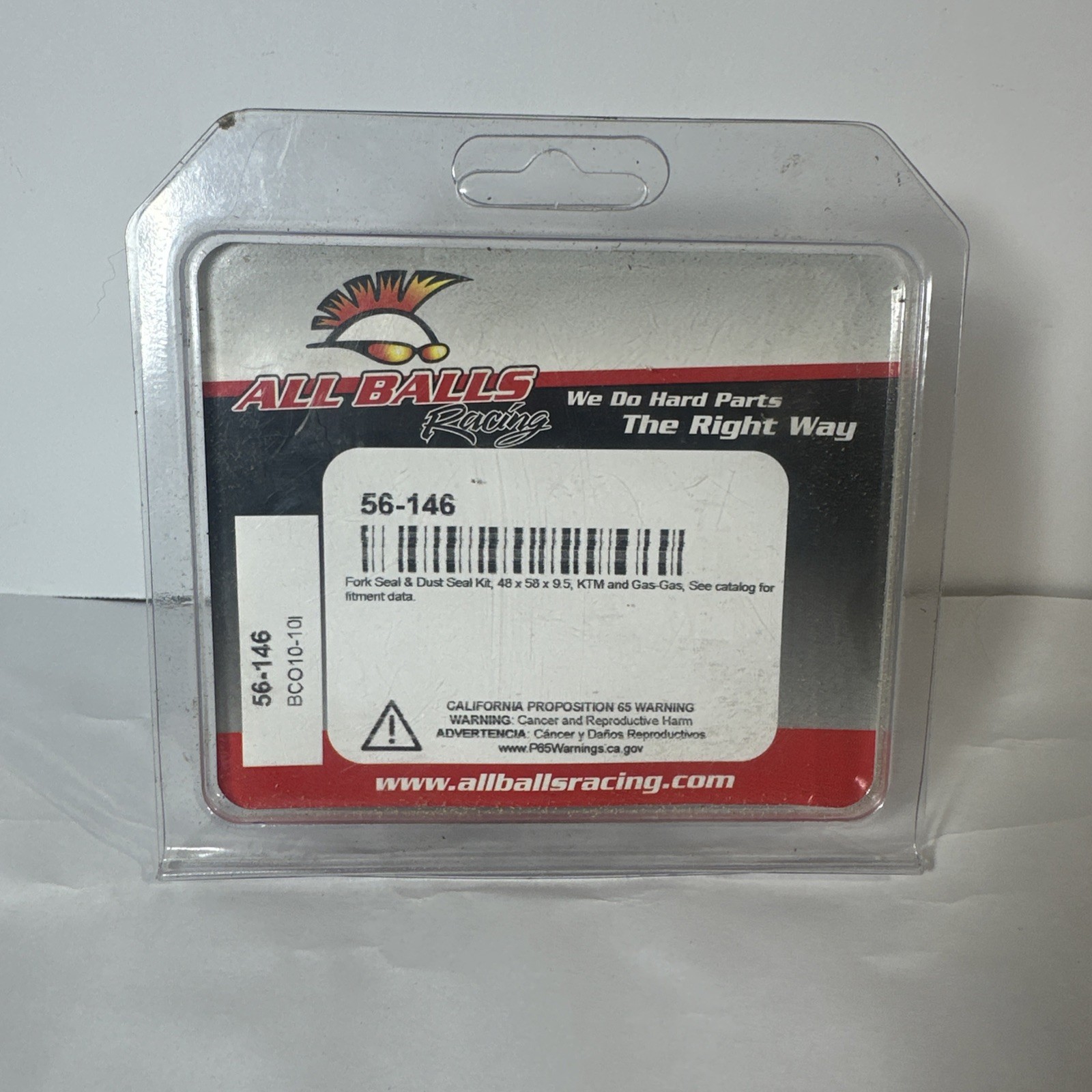 56-146 Genuine All Balls Racing Fork & Dust Seal Kit