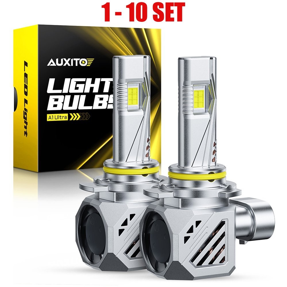 2-20 AUXITO 9012 HIR2 LED Headlamp Bulb Kit High Beam 20000LM Super Bright White