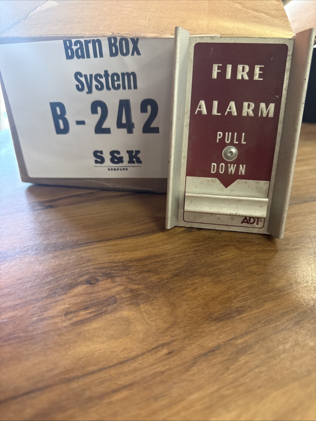 ADT Metal Fire Alarm Vintage (RARE)
