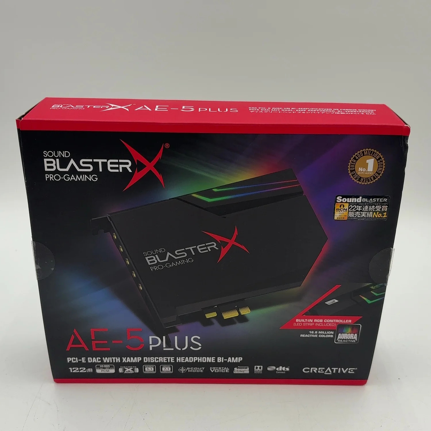 Creative Sound BlasterX AE-5 Plus Gaming Sound Card 70SB174000003