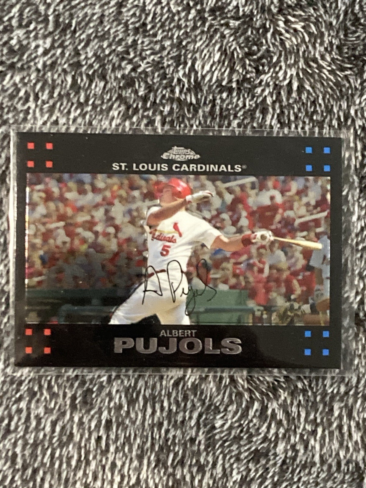 2007 Topps Chrome - Albert Pujols #63