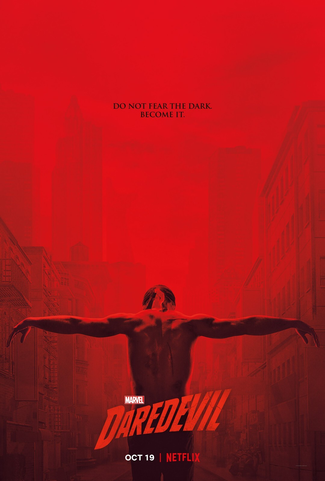 Netflix MARVEL Daredevil Season 1 Poster 12x18 art Kingpin Charlie Cox Donofrio Netflix MARVEL Daredevil Season 1 Poster 12x18 art Kingpin Charlie Cox Donofrio