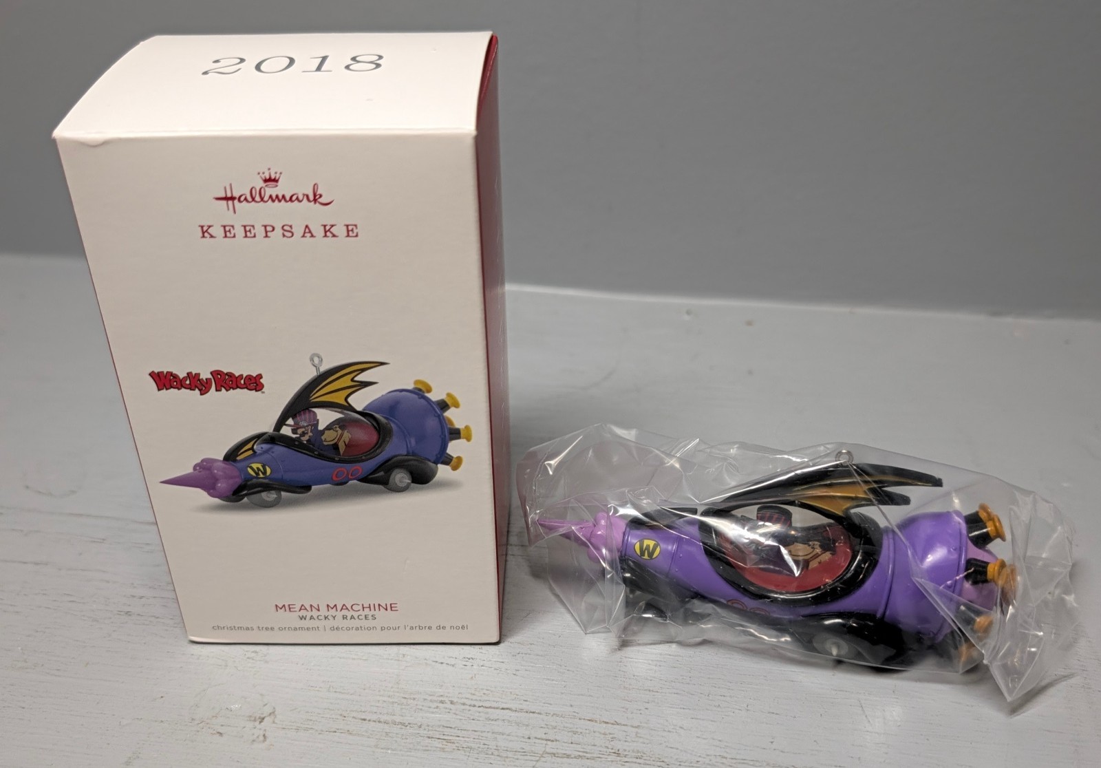 Wacky Races Mean Machine ornament 2018 Hallmark Keepsake new in box