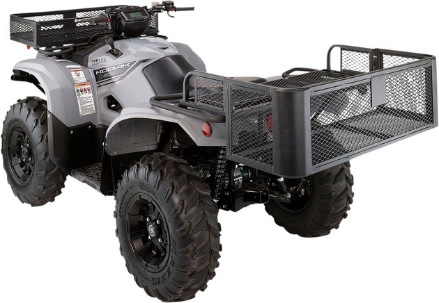 Moose Universal ATV Drop Rack Rear Gray