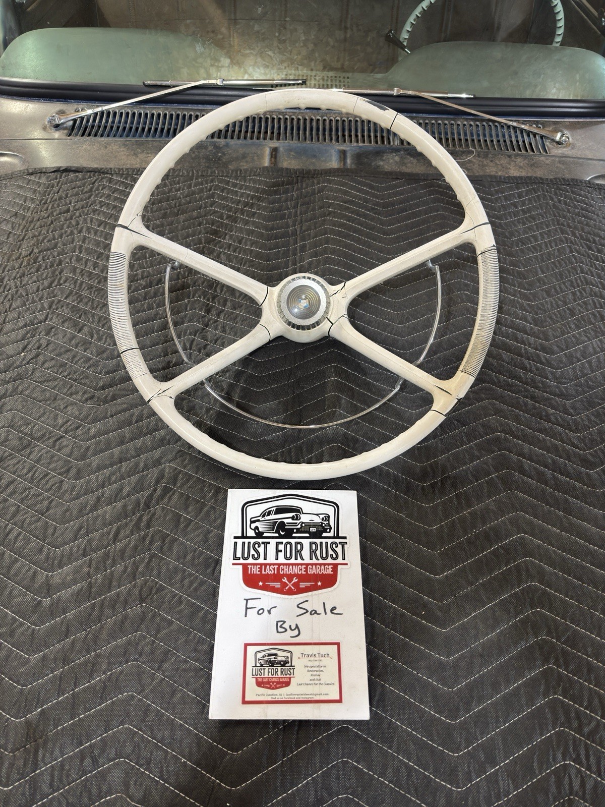 1957-1958 Mercury Steering Wheel Turnpike Cruiser Monterey Montclair
