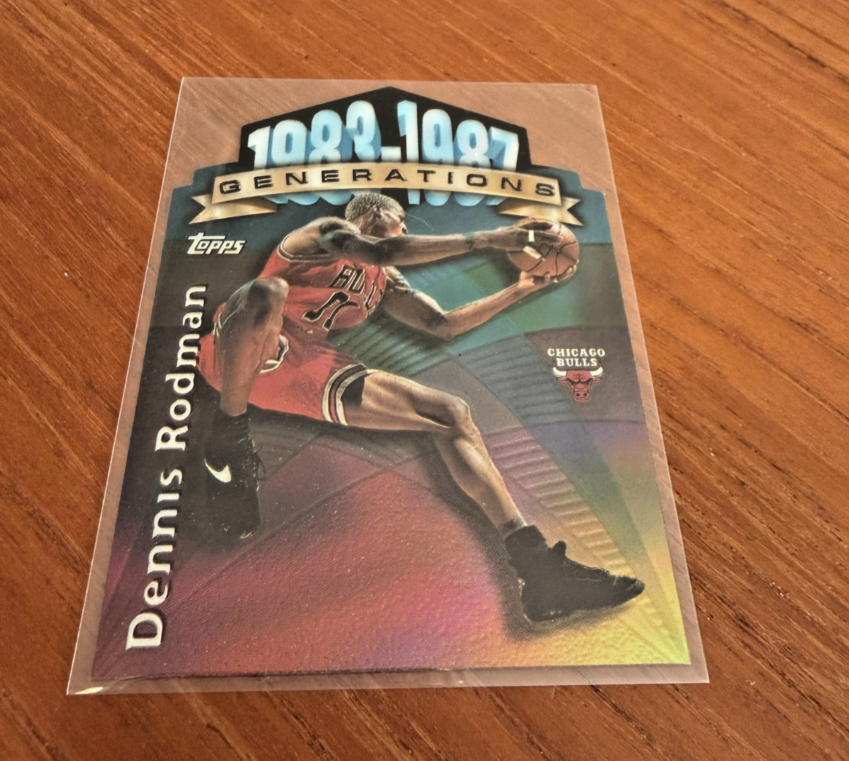 1997-98 Topps Generations Die-Cut Dennis Rodman #G8