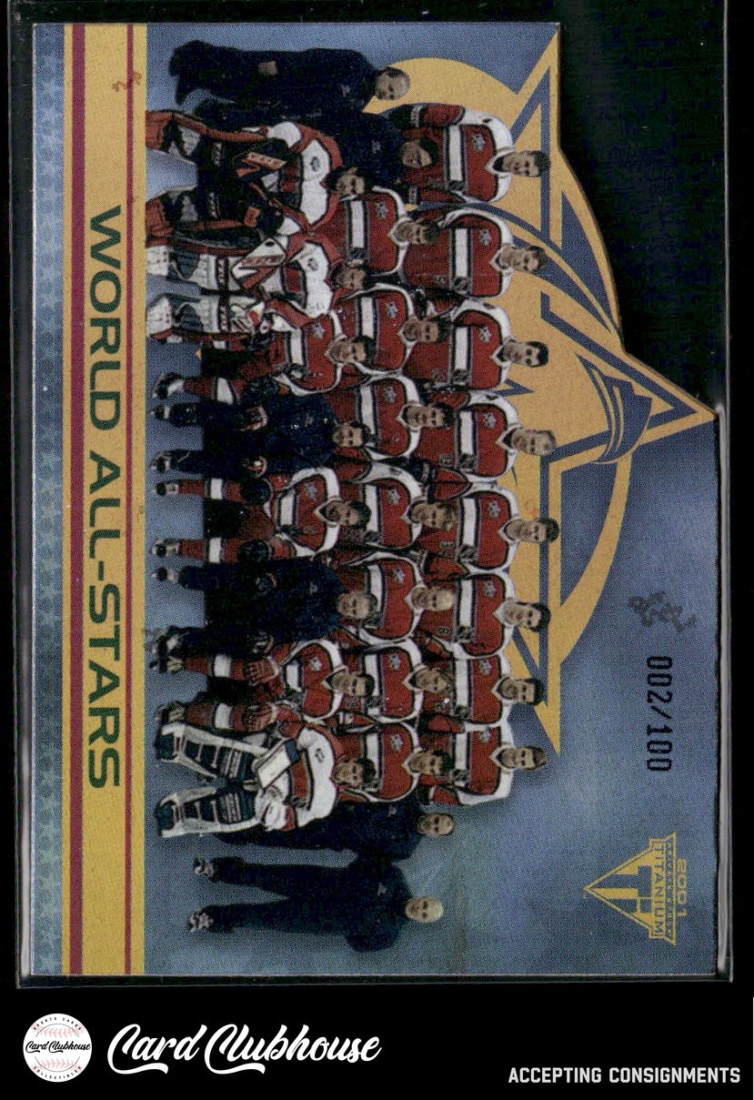 2000-01 Pacific Titanium World All-Stars #10 2/100