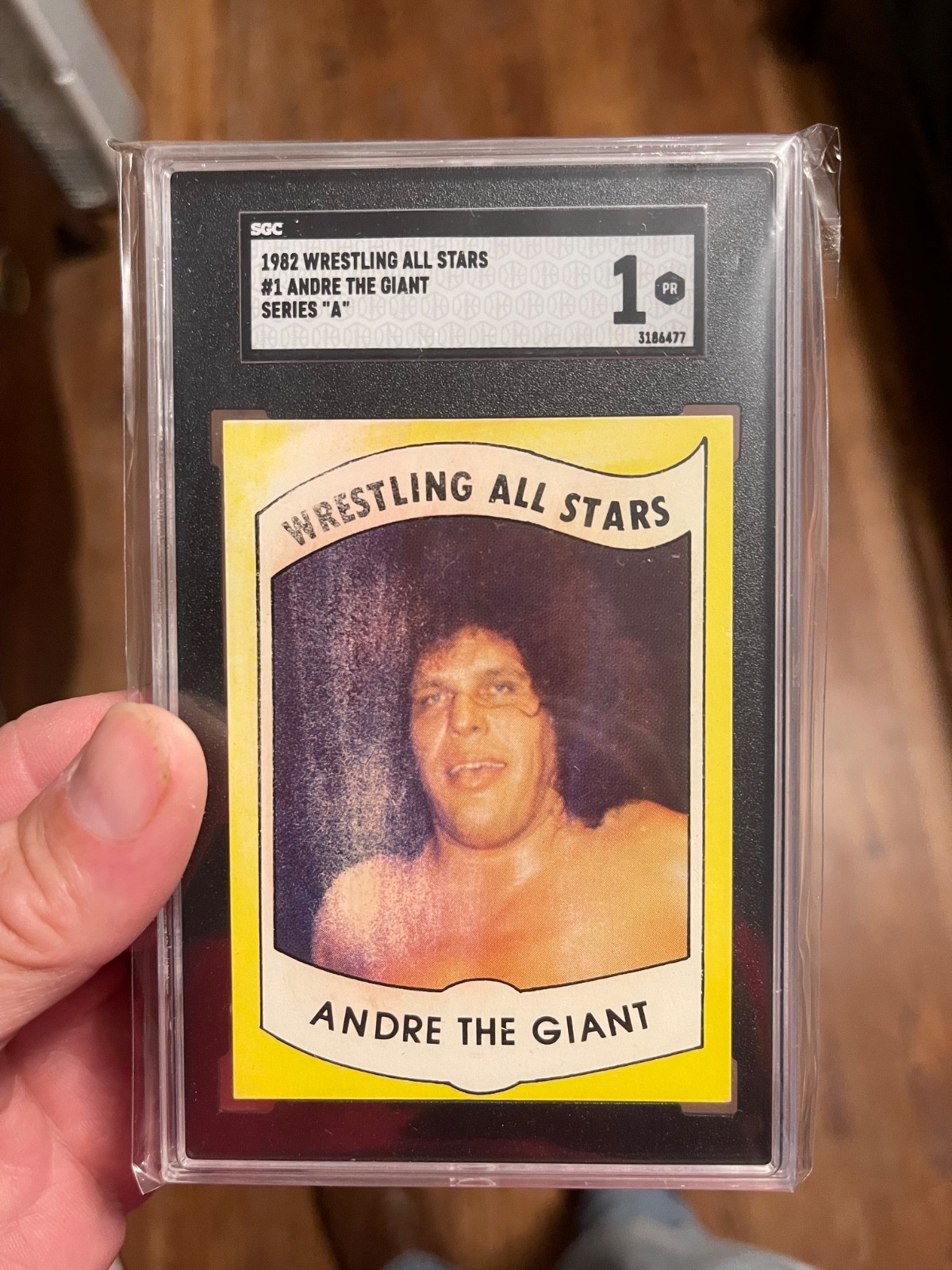1982 Wrestling All-Stars Series A - Andre the Giant #1 (RC) 1982 Wrestling All-Stars Series A - Andre the Giant #1 (RC)