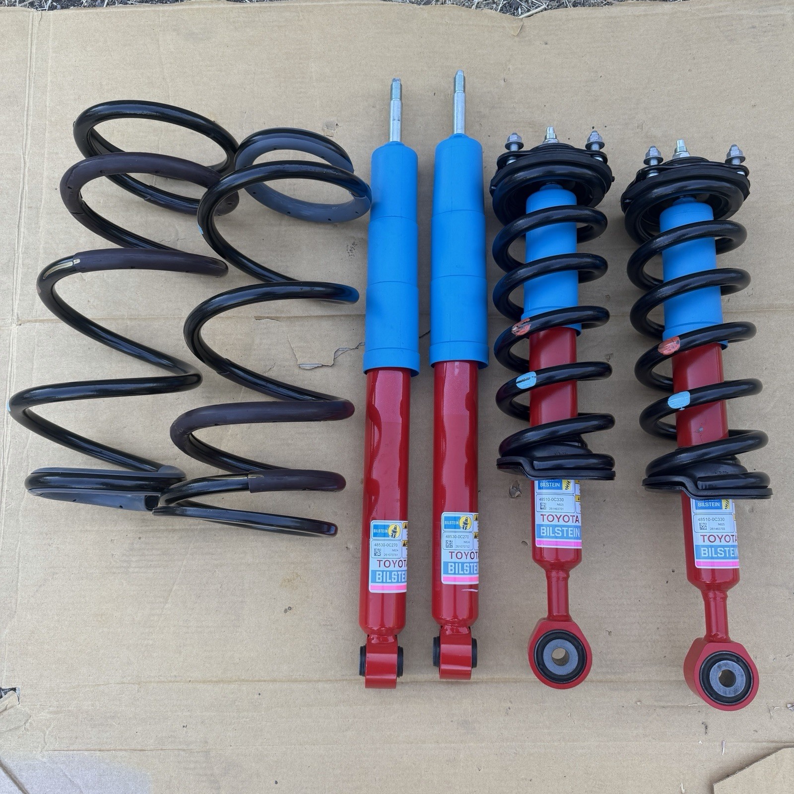 2023-2026 Toyota Sequoia OEM TRD Off Road Bilstein Take Offs