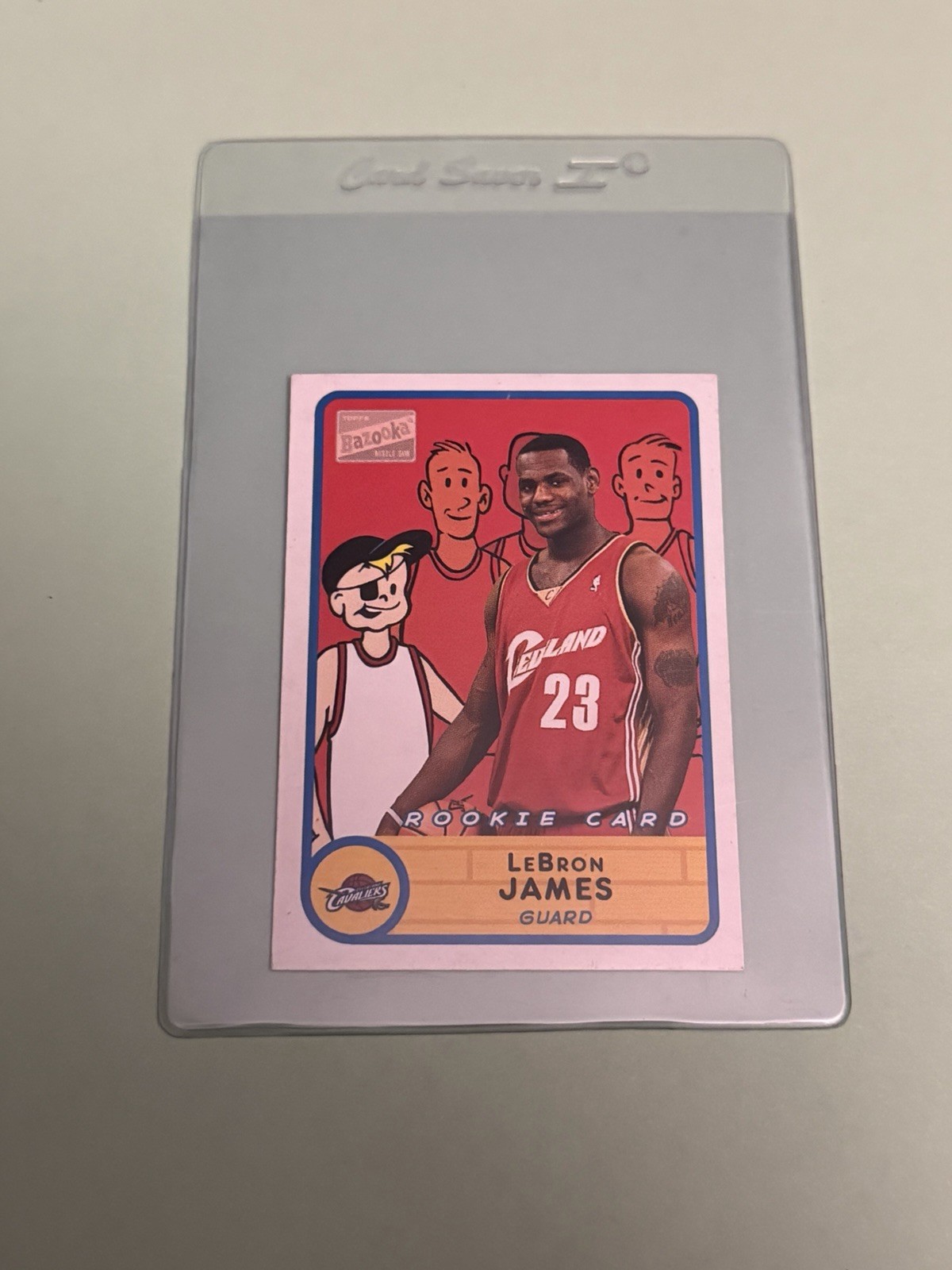 2003-04 Topps Bazooka Joe LeBron James Rookie #276 Cleveland Cavaliers