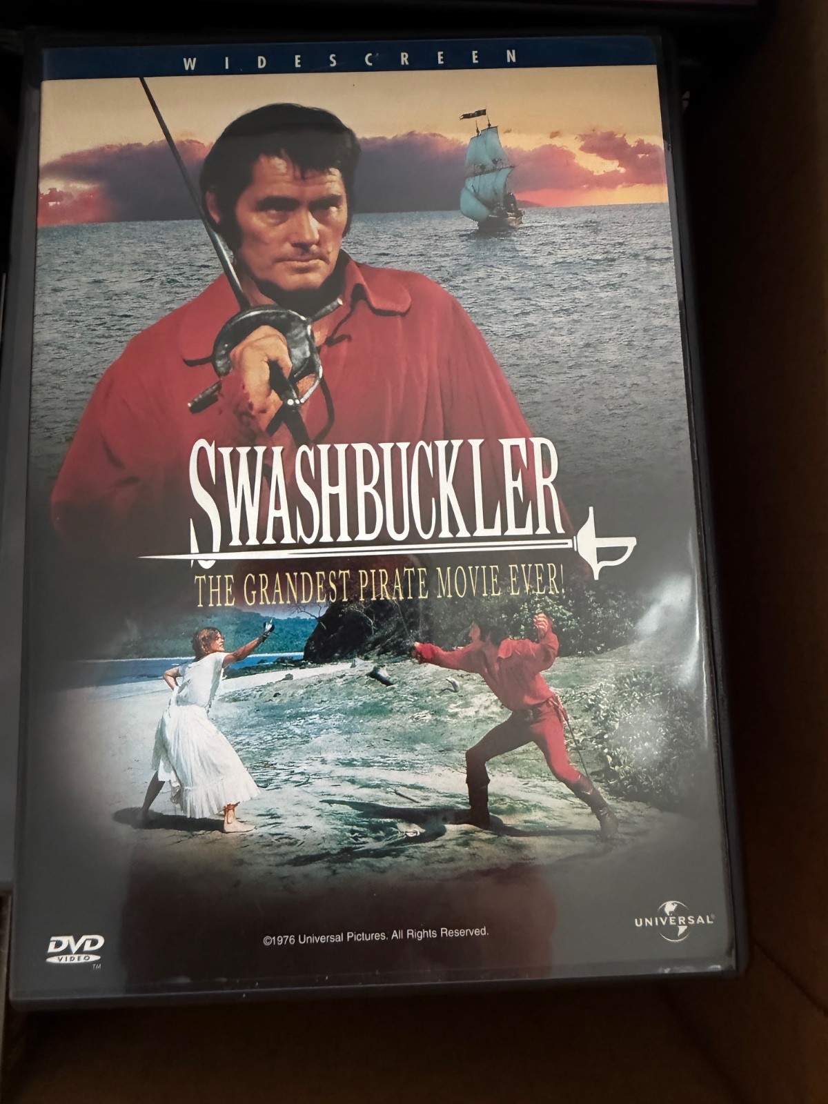 Swashbuckler (DVD, 1976)