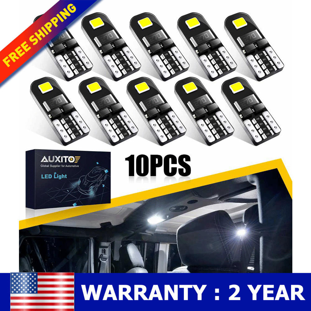 2-4x 3157/4114K Error-Free Switchback LED White Amber Turn Signal/DRL Light Bulb