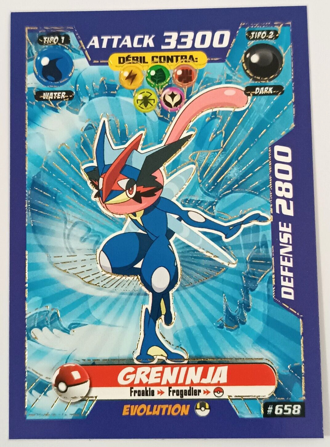 CARD POKEMON 3R VOL. I #059 ASH-GRENINJA 2018 Kalos PERU South America TCG