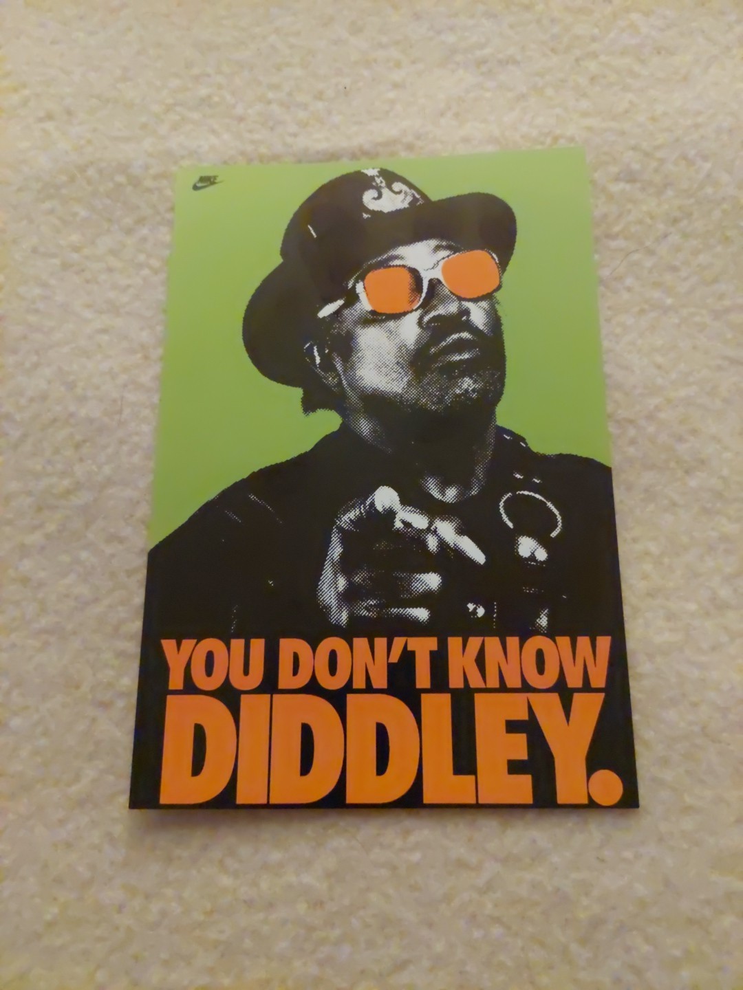 Vintage Nike Poster Card \